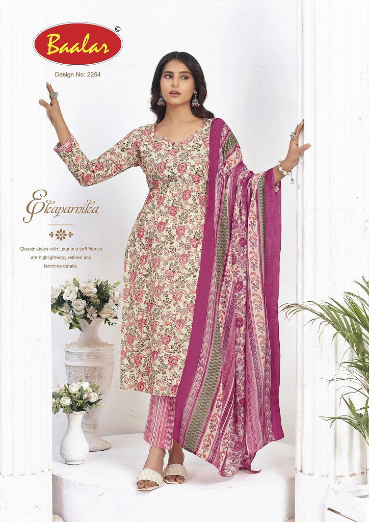 Zubeda Vol 22 By Baalar Printed Cotton Dress Material Wholesale Price In Surat